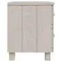 Nachttische 2 Stk. HAMAR massive Kiefer weiß 40x35x44,5 cm von vidaXL, Nachttische - Ref: Foro24-340409, Preis: 65,76 €, Raba...