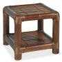 Mesita de noche de bambú marrón oscuro 40x40x40 cm de vidaXL, Mesitas de noche - Ref: Foro24-244608, Precio: 69,62 €, Descuen...