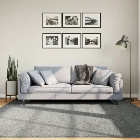Green modern long pile rug 200x200 cm by , Rugs - Ref: Foro24-375304, Price: 68,58 €, Discount: %