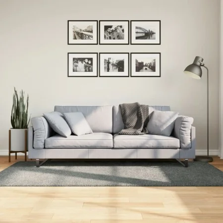 PAMPLONA moderner Langflor-Shaggy-Teppich grün 100x200 cm von , Teppiche - Ref: Foro24-375298, Preis: 33,95 €, Rabatt: %