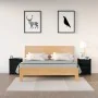 Bedside tables 2 units solid black pine wood 50x35x61.5cm by vidaXL, Nightstands - Ref: Foro24-813688, Price: 80,43 €, Discou...