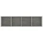 Concrete gray TV cabinet/shelf 143x30x36 cm by vidaXL, Shelves and shelves - Ref: Foro24-800265, Price: 59,21 €, Discount: %