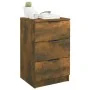 Smoked oak bedside table 40x36x65 cm by vidaXL, Nightstands - Ref: Foro24-817051, Price: 44,90 €, Discount: %