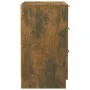 Smoked oak bedside table 40x36x65 cm by vidaXL, Nightstands - Ref: Foro24-817051, Price: 44,90 €, Discount: %