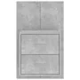 Betongrauer Wand-Nachttisch von vidaXL, Nachttische - Ref: Foro24-810997, Preis: 50,48 €, Rabatt: %