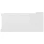 Mesitas noche flotante 2 uds contrachapada blanco 40x30x15 cm de vidaXL, Mesitas de noche - Ref: Foro24-800319, Precio: 44,55...