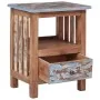 Mesita de noche de madera maciza reciclada 41x30x50 cm de vidaXL, Mesitas de noche - Ref: Foro24-283926, Precio: 105,35 €, De...