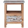 Mesita de noche de madera maciza reciclada 41x30x50 cm de vidaXL, Mesitas de noche - Ref: Foro24-283926, Precio: 105,35 €, De...