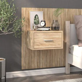 Sonoma Oak Wall Nightstand by vidaXL, Nightstands - Ref: Foro24-810977, Price: 39,68 €, Discount: %