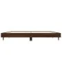 Bettgestell aus braunem Eichensperrholz, 120 x 190 cm von vidaXL, Betten und Lattenroste - Ref: Foro24-832196, Preis: 99,90 €...