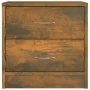Nachttisch aus geräuchertem Eichensperrholz, 40 x 30 x 40 cm von vidaXL, Nachttische - Ref: Foro24-815405, Preis: 34,51 €, Ra...