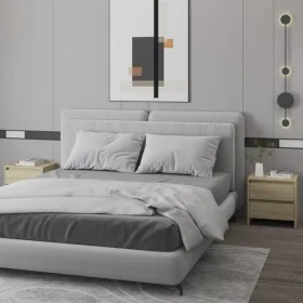 Nightstands 2 pcs engineered wood Sonoma oak by vidaXL, Nightstands - Ref: Foro24-809852, Price: 79,21 €, Discount: %