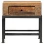 Recycled solid wood bedside table 40x35x40 cm by vidaXL, Nightstands - Ref: Foro24-282890, Price: 92,47 €, Discount: %