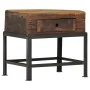 Recycled solid wood bedside table 40x35x40 cm by vidaXL, Nightstands - Ref: Foro24-282890, Price: 92,47 €, Discount: %