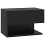 Wall bedside tables 2 black units by vidaXL, Nightstands - Ref: Foro24-810956, Price: 52,08 €, Discount: %