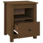 Bedside tables 2 pcs honey brown pine wood 40x35x49 cm by vidaXL, Nightstands - Ref: Foro24-813716, Price: 70,71 €, Discount: %