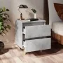 Nachttische mit Beinen 2 Stück graues Kiefernholz 40x35x50 cm von vidaXL, Nachttische - Ref: Foro24-805860, Preis: 72,58 €, R...