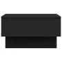 Wall-mounted bedside tables 2 units black by vidaXL, Nightstands - Ref: Foro24-810938, Price: 63,92 €, Discount: %