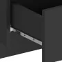 Wall-mounted bedside tables 2 units black by vidaXL, Nightstands - Ref: Foro24-810938, Price: 63,92 €, Discount: %