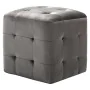 Mesitas de noche 2 unidades terciopelo gris 30x30x30 cm de vidaXL, Mesitas de noche - Ref: Foro24-249017, Precio: 80,03 €, De...