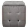 Mesitas de noche 2 unidades terciopelo gris 30x30x30 cm de vidaXL, Mesitas de noche - Ref: Foro24-249017, Precio: 80,03 €, De...