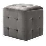 Mesitas de noche 2 unidades terciopelo gris 30x30x30 cm de vidaXL, Mesitas de noche - Ref: Foro24-249017, Precio: 80,03 €, De...