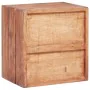 Nightstand with 3 drawers recycled solid wood 35x25x35 cm by vidaXL, Nightstands - Ref: Foro24-283938, Price: 70,91 €, Discou...