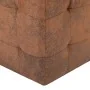 Mesitas de noche 2 uds piel ante artificial marrón 30x30x30cm de vidaXL, Mesitas de noche - Ref: Foro24-249014, Precio: 96,21...