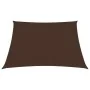Toldo de vela cuadrado tela Oxford marrón 4x4 m by , Umbrellas - Ref: Foro24-135799, Price: 43,54 €, Discount: %