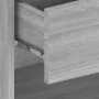 Mesita de noche de pared gris Sonoma de vidaXL, Mesitas de noche - Ref: Foro24-816948, Precio: 38,20 €, Descuento: %