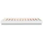 Bed frame with white LED lights 120x200 cm by , Beds and slatted bases - Ref: Foro24-3209800, Price: 159,43 €, Discount: %