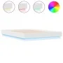 Bed frame with white LED lights 120x190 cm by , Beds and slatted bases - Ref: Foro24-3209821, Price: 140,74 €, Discount: %