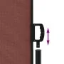 Brown retractable side awning 140x1200 cm by , Umbrellas - Ref: Foro24-4004809, Price: 141,53 €, Discount: %
