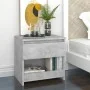 Bedside tables 2 pcs concrete gray plywood 40x30x39 cm by vidaXL, Nightstands - Ref: Foro24-803452, Price: 52,91 €, Discount: %