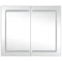 Badezimmerschrank mit LED-Spiegel 80x12,2x68 cm von vidaXL, Badezimmerwaschtische - Ref: Foro24-325545, Preis: 169,64 €, Raba...