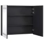 Badezimmerschrank mit LED-Spiegel 80x12,2x68 cm von vidaXL, Badezimmerwaschtische - Ref: Foro24-325545, Preis: 169,64 €, Raba...