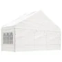 Pavillon mit weißem Polyethylendach 15,61 x 5,88 x 3,75 m von vidaXL, Zelte und Pavillons - Ref: Foro24-3155499, Preis: 1,00 ...