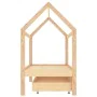 Pine wood children's bed frame with drawer 80x160 cm by vidaXL, Cribs and beds for children - Ref: Foro24-322137, Price: 187,...