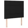 Cama box spring con colchón tela negro 120x200 cm de vidaXL, Camas y somieres - Ref: Foro24-3137143, Precio: 423,72 €, Descue...