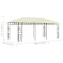 Gazebo with cream mosquito net 6x3x2.73 m by vidaXL, Tents and gazebos - Ref: Foro24-47971, Price: 379,98 €, Discount: %