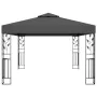 Cenador con doble techo gris antracita 3x4 m de vidaXL, Carpas y cenadores - Ref: Foro24-48031, Precio: 260,74 €, Descuento: %