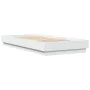Bed frame with white LED lights 100x200 cm by , Beds and slatted bases - Ref: Foro24-839504, Price: 106,77 €, Discount: %