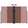 Braune einziehbare Seitenmarkise 220x1000 cm von , Sonnenschirme - Ref: Foro24-4004779, Preis: 180,29 €, Rabatt: %