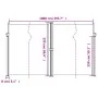 Braune einziehbare Seitenmarkise 220x1000 cm von , Sonnenschirme - Ref: Foro24-4004779, Preis: 180,29 €, Rabatt: %