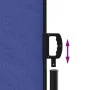 Toldo lateral retráctil azul 120x1200 cm de , Sombrillas - Ref: Foro24-4004791, Precio: 120,87 €, Descuento: %