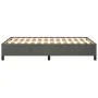 Estructura de cama terciopelo gris oscuro 120x190 cm de , Camas y somieres - Ref: Foro24-379529, Precio: 109,21 €, Descuento: %