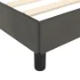 Estructura de cama terciopelo gris oscuro 120x190 cm de , Camas y somieres - Ref: Foro24-379529, Precio: 109,21 €, Descuento: %