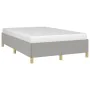 Hellgrauer Stoffbettrahmen 120x190 cm von , Betten und Lattenroste - Ref: Foro24-379515, Preis: 89,78 €, Rabatt: %