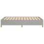 Hellgrauer Stoffbettrahmen 120x190 cm von , Betten und Lattenroste - Ref: Foro24-379515, Preis: 89,78 €, Rabatt: %