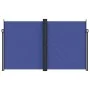Blaue einziehbare Seitenmarkise 200x600 cm von , Sonnenschirme - Ref: Foro24-4004656, Preis: 150,33 €, Rabatt: %